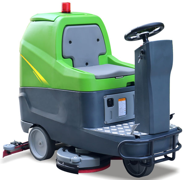 Apex YLBA355 Mid-Size Ride-On Scrubber — Mid-Size Ride-On Floor Scrubber